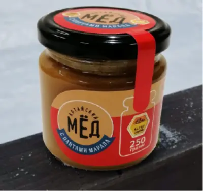 С ПАНТАМИ МАРАЛА, Алтайский натуральный мед